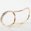 PRE- Diamond Two Finger Ring - Image 2
