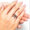 PRE-Diamond Mini Ribbon Ring - Image 2