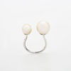 PRE- Southsea Cream Pearls with White Gold Ring - Image 2