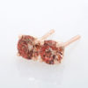 Pink Diamond Stud Earring - Image 2