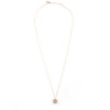 Circle Diamond Pave Necklace - Image 3
