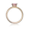 PRE- Emerald Cut Deep Pink Tourmaline - Image 3