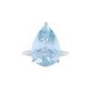 PRE- 5 ct. Pear Shape Aquamarine Ring