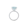 PRE- 5 ct. Pear Shape Aquamarine Ring - Image 3