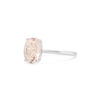 PRE- 2 ct. Oval Light Pink Morganite Ring - Image 2