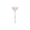 PRE- 2 ct. Oval Light Pink Morganite Ring - Image 3