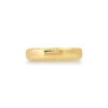 PRE- 14k Gold Band 4mm/ Simple Gold Wedding Band/ Promise Ring/ Couple Ring