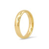 PRE- 14k Gold Band 4mm/ Simple Gold Wedding Band/ Promise Ring/ Couple Ring - Image 2