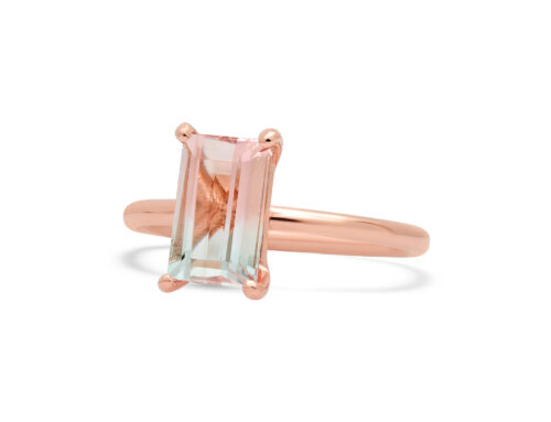 Embrace the Charm Of Your Hand Enabled by a Bicolor Tourmaline